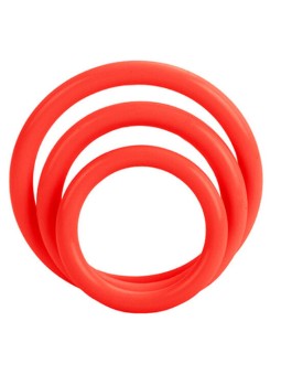 CALEXOTICS - TRI-RINGS SET RED