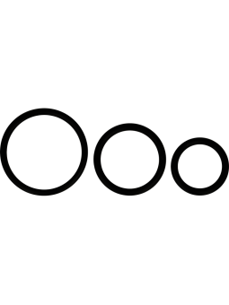 OHMAMA - SET 3 ANILLOS DE...