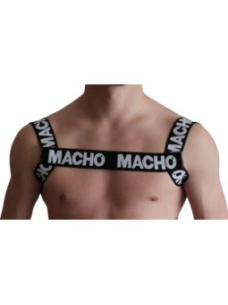MACHO - ARNÉS DOBLE NEGRO