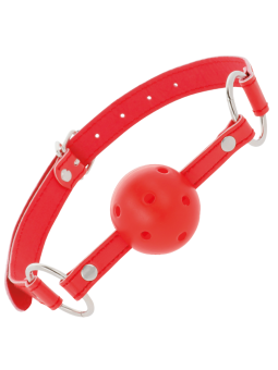 DARKNESS - RED BREATHABLE GAG