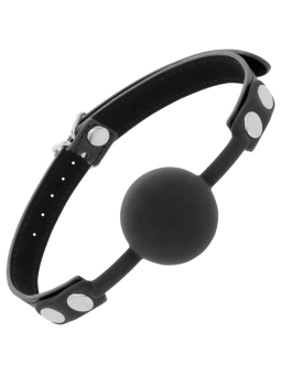 DARKNESS - BLACK SILICONE GAG