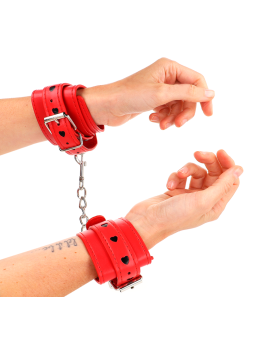 KINK - RED WRIST RESTRAINTS...