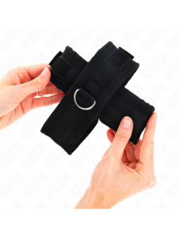 KINK - CROSS CUFFS BLACK 34...