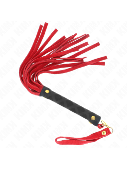 KINK - RED SUEDE MINI WHIP...