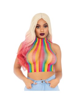 LEG AVENUE - MULTICOLOR NET...