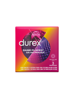DUREX - DAME PLACER 3 UNIDADES