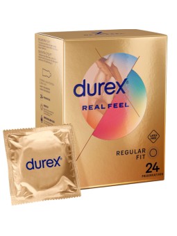 DUREX - REAL FEEL 24 UNIDADES