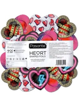 PASANTE - CONDOMS RED HEART...