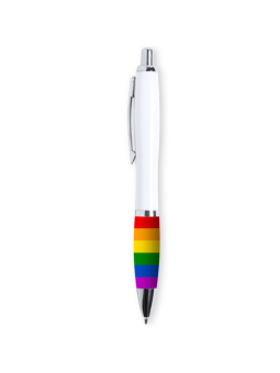 PRIDE - LGBT FLAG WHITE BIROS