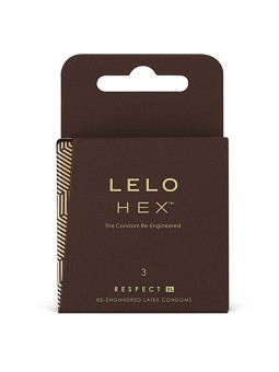 LELO HEX CONDOMS RESPECT XL...